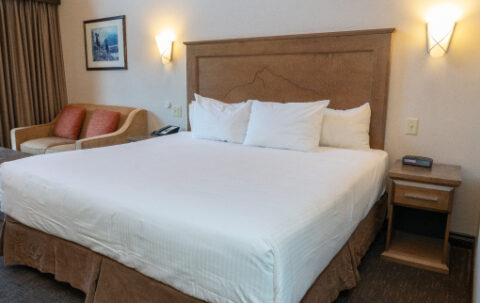 King Suite Jetted Tub - The Rundlestone Lodge