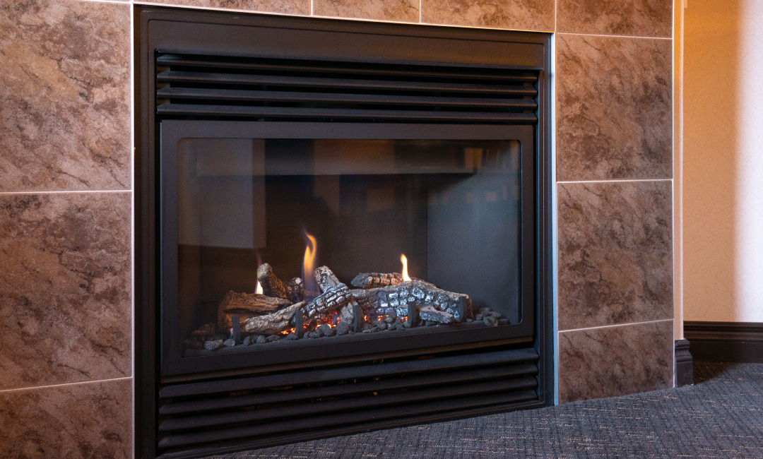 Loft Suite - Fireplace